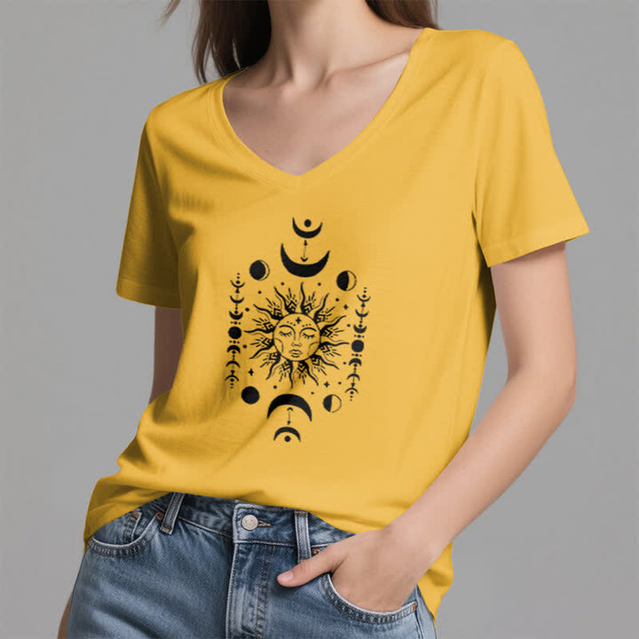 Olivenorma estetica yoga con scollo a V Olivenorma Sun And Moon - image 15
