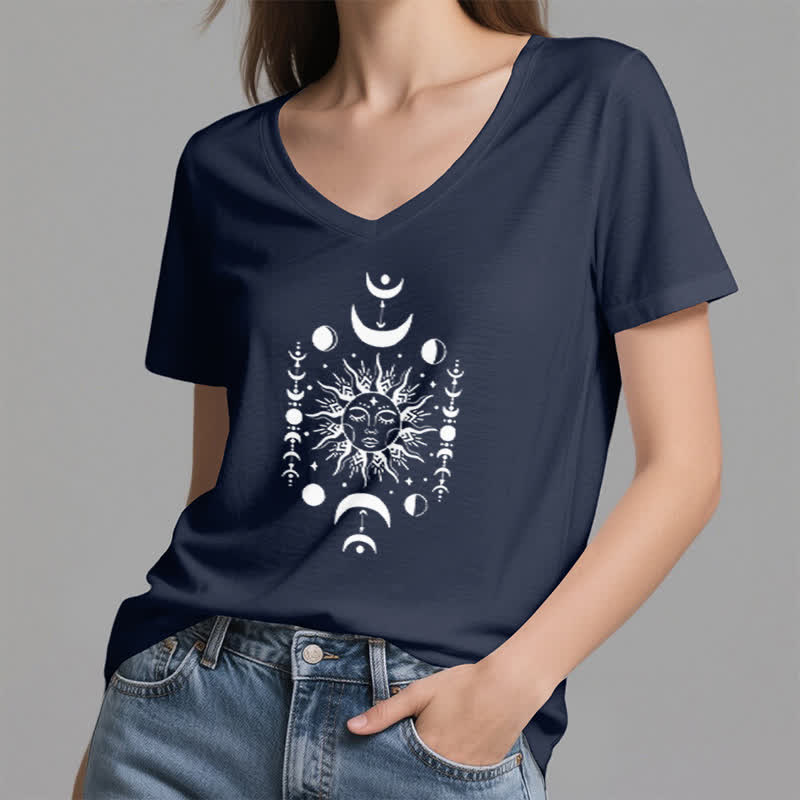 Olivenorma estetica yoga con scollo a V Olivenorma Sun And Moon - image 4