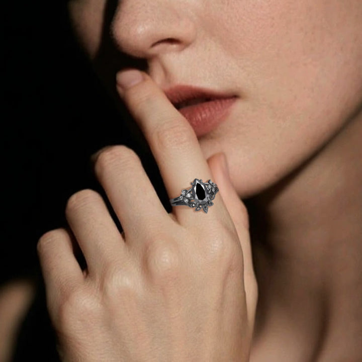 Anello curativo in ossidiana Bloom di Olivenorma Nidhogg - image 1