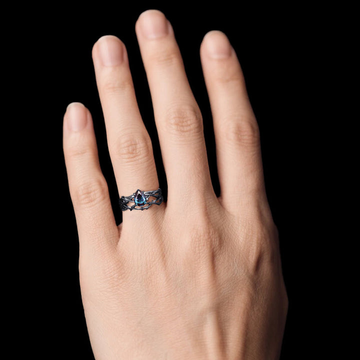 Anello in alessandrite mistica Olivenorma Enchanted Vine - image 1