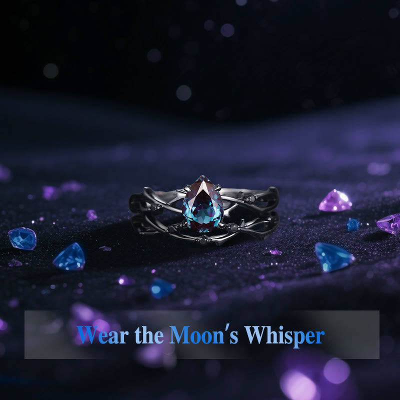 Anello in alessandrite mistica Olivenorma Enchanted Vine - image 3