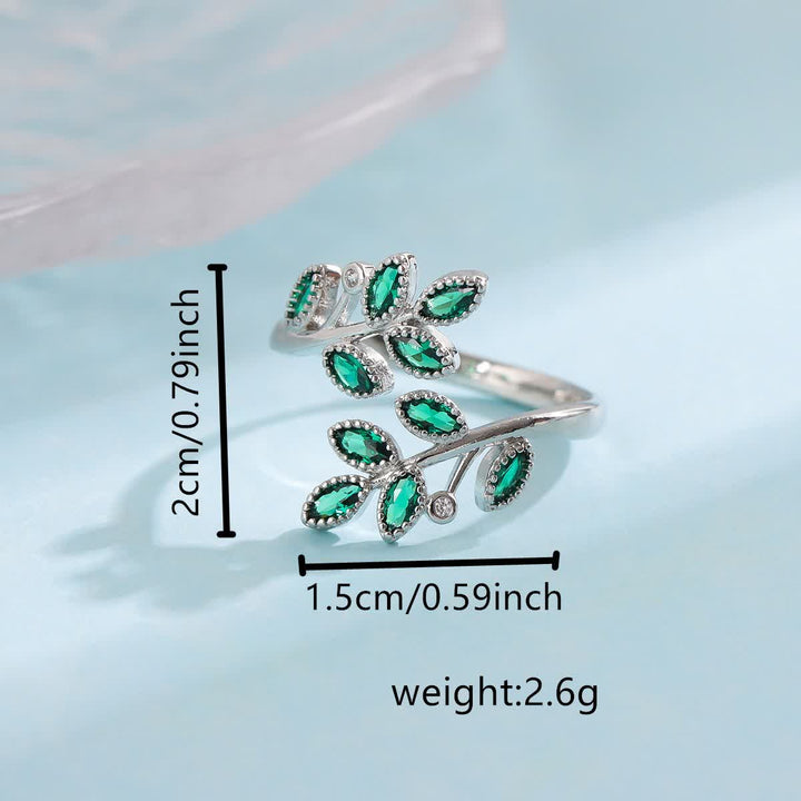 Anello a forma di foglia Olivenorma Forest Majesty - image 11