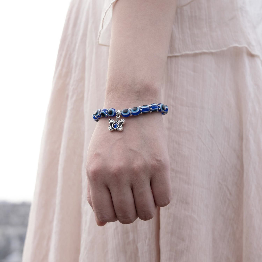 Braccialetto di perline con totem di animali malocchio dei doppi guardiani Olivenorma - image 2