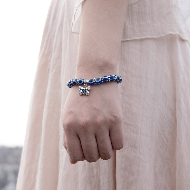 Braccialetto di perline con totem di animali malocchio dei doppi guardiani Olivenorma - image 2