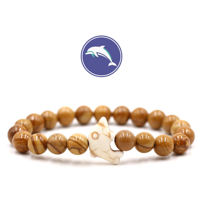 Bracciale Olivenorma Dolphin's Whisper con pietre preziose - Agata - image 18