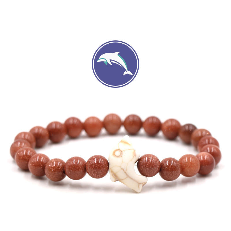 Bracciale Olivenorma Dolphin's Whisper con pietre preziose - Arenaria - image 11