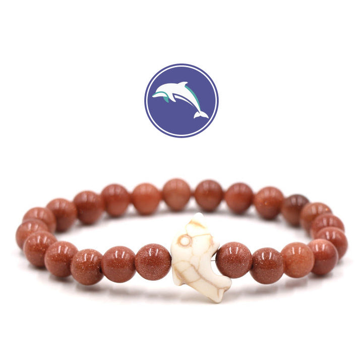 Bracciale Olivenorma Dolphin's Whisper con pietre preziose - Arenaria - image 11