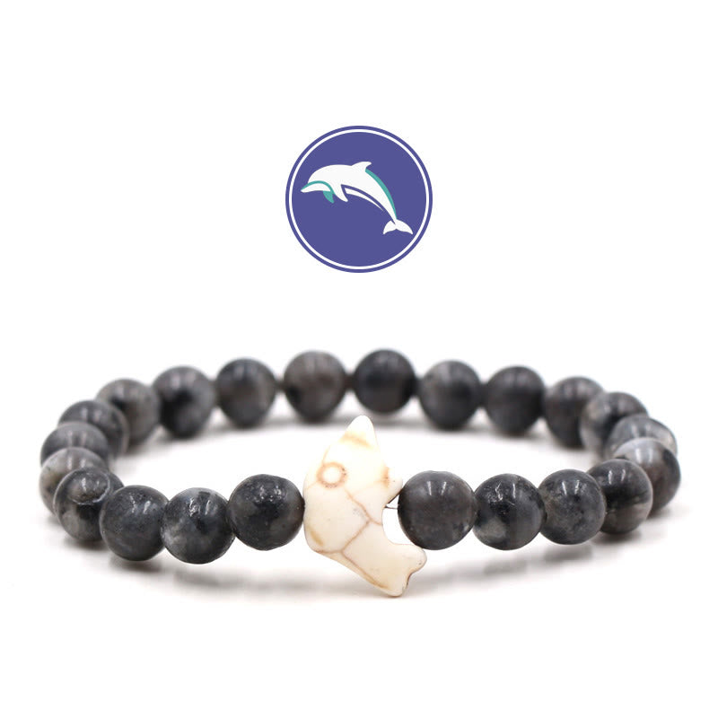 Bracciale Olivenorma Dolphin's Whisper con pietre preziose - Labradorite - image 19