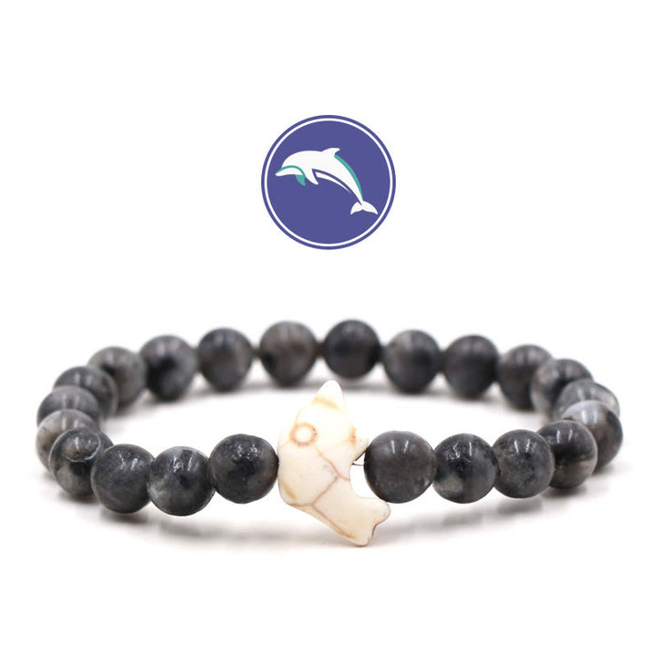 Bracciale Olivenorma Dolphin's Whisper con pietre preziose - Labradorite - image 19