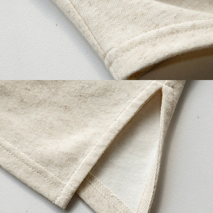 Olivenorma ha progettato camicette in cotone e lino a maniche lunghe con vestibilità regolare e felpa - image 9