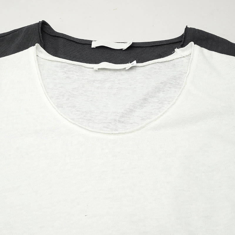 Olivenorma Felpa da donna a maniche lunghe arrotolate con colletto a forma di U in tinta unita - image 14