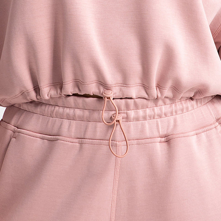 Olivenorma - Felpa casual con scollo rotondo a maniche lunghe e morbida per yoga - image 4