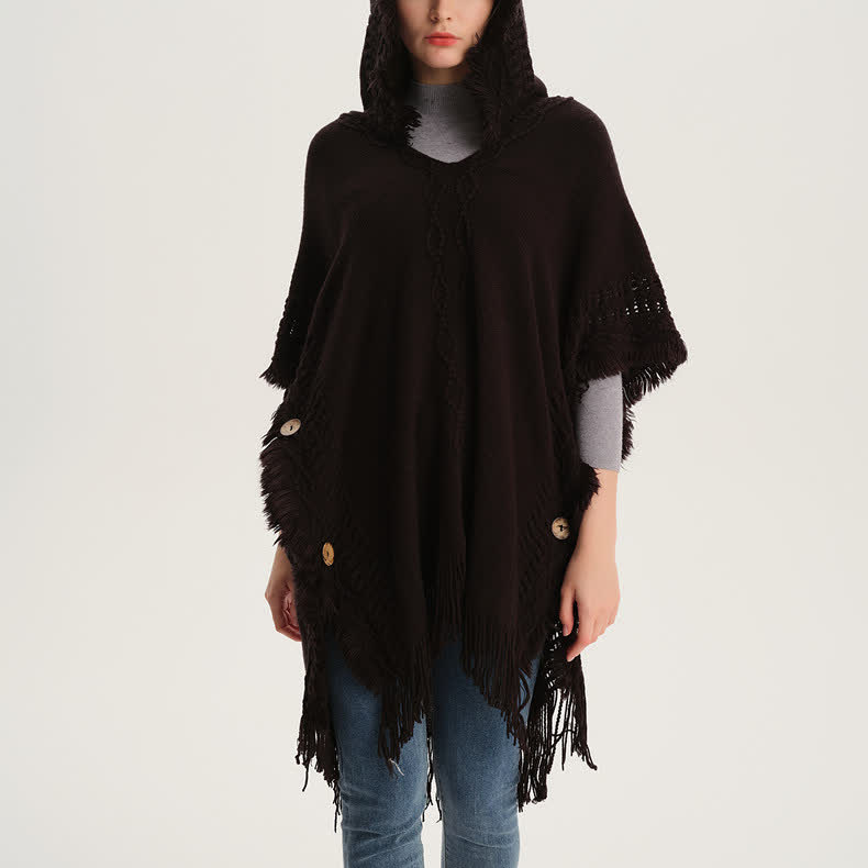 Olivenorma - Scialle cardigan in acrilico avorio sfumato - image 15