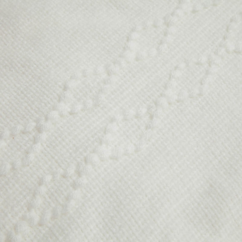 Olivenorma - Scialle cardigan in acrilico avorio sfumato - image 23