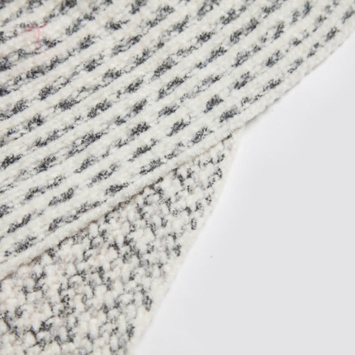 Olivenorma - Scialle a righe in maglia - image 18