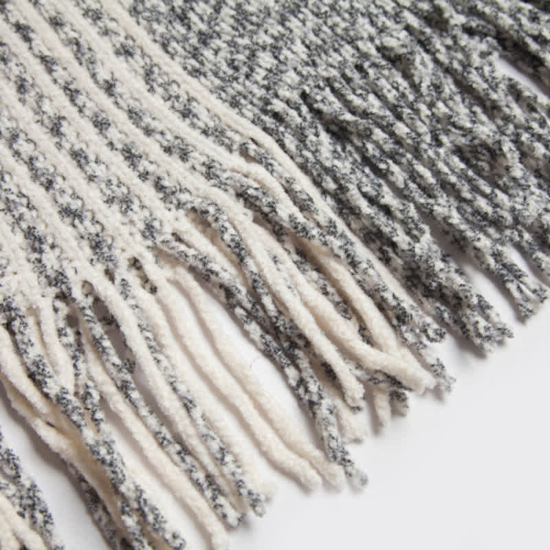 Olivenorma - Scialle a righe in maglia - image 20