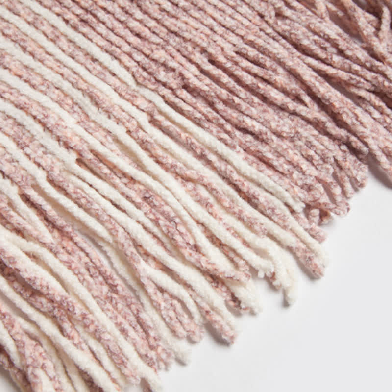 Olivenorma - Scialle a righe in maglia - image 21