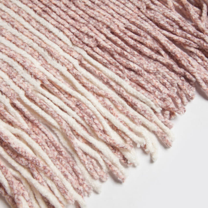 Olivenorma - Scialle a righe in maglia - image 21