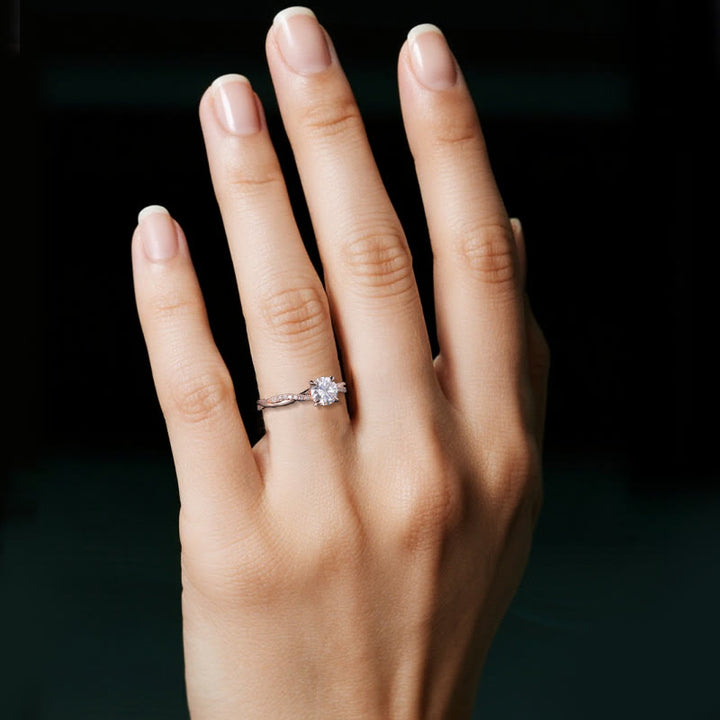 Anello First Light Moissanite di Olivenorma Eos - image 1