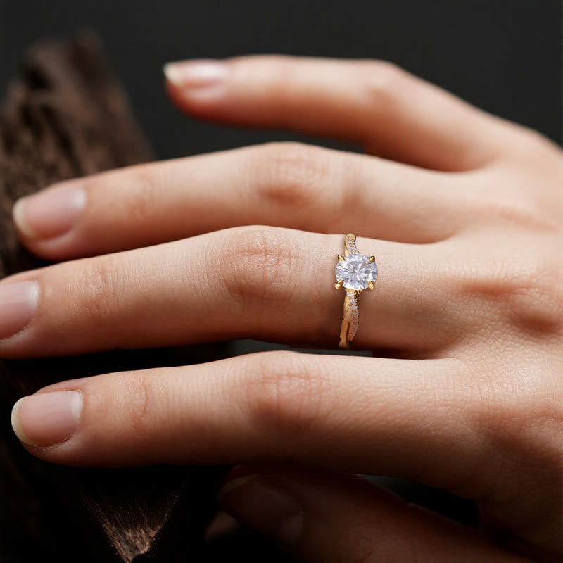 Anello First Light Moissanite di Olivenorma Eos - image 4