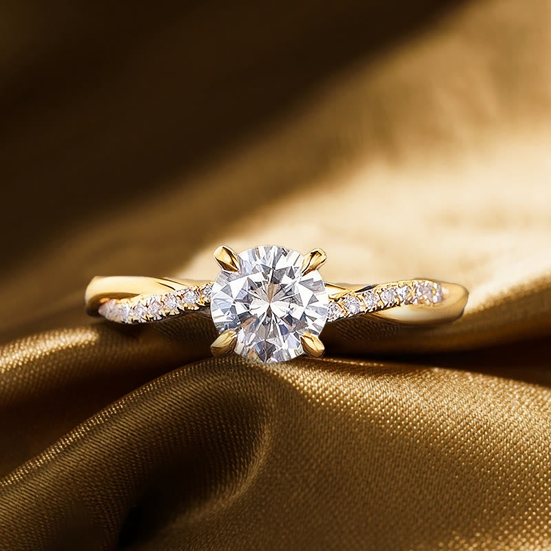 Anello First Light Moissanite di Olivenorma Eos - Colore oro - Stati Uniti 11 - image 3