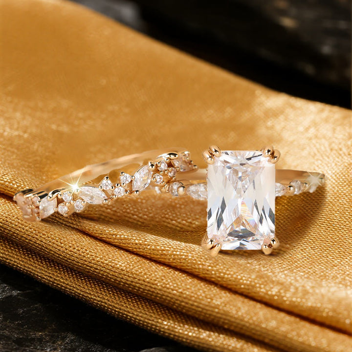 Anello duo con moissanite Olivenorma Sun-Kissed Embrace - Stati Uniti 10 - image 0