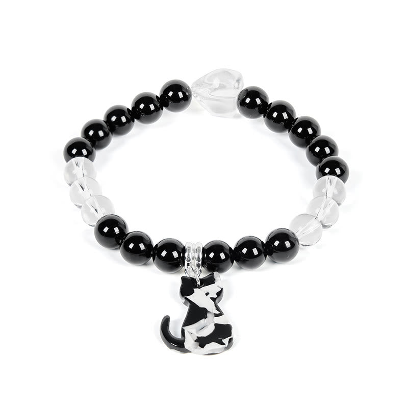 Braccialetto con pietre preziose Olivenorma Guardian Tuxedo Cat - image 5