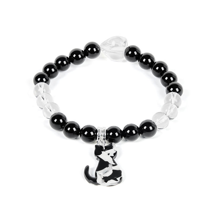 Braccialetto con pietre preziose Olivenorma Guardian Tuxedo Cat - image 5