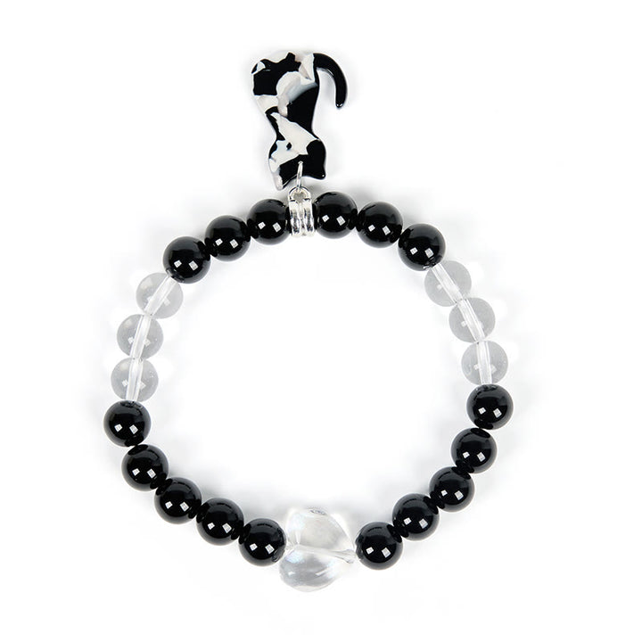 Braccialetto con pietre preziose Olivenorma Guardian Tuxedo Cat - image 6