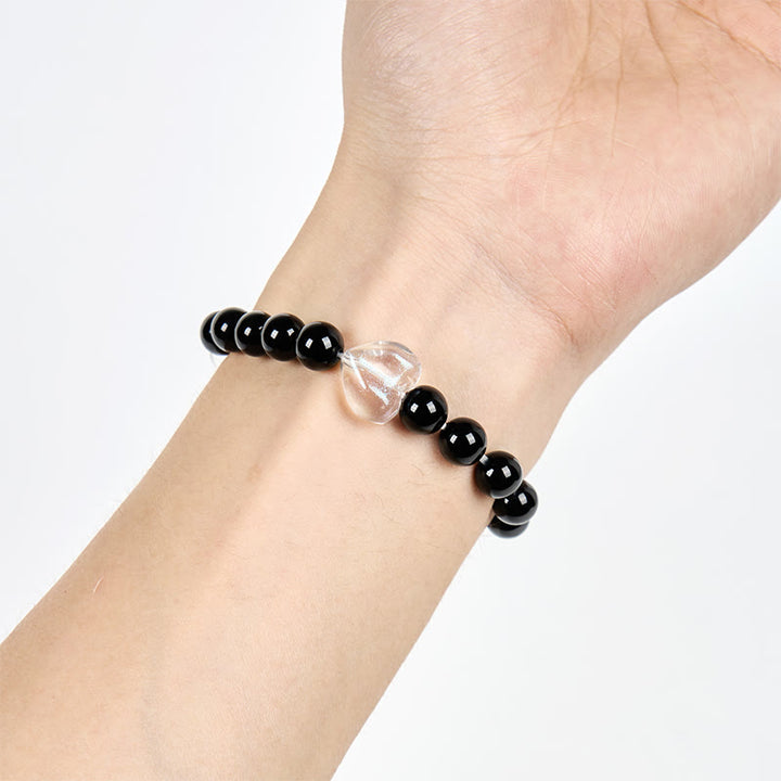 Braccialetto con pietre preziose Olivenorma Guardian Tuxedo Cat - image 2