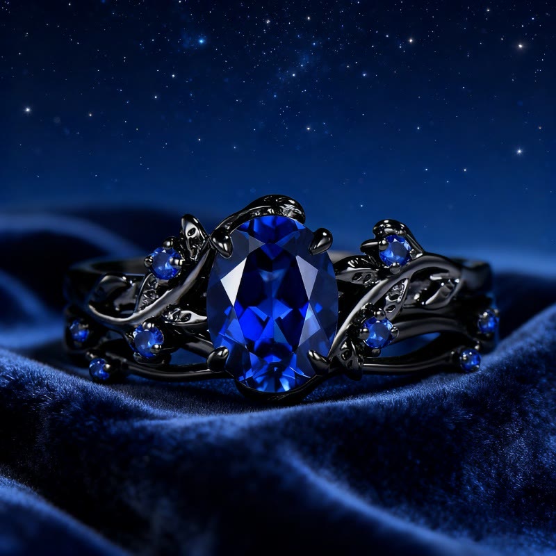 Olivenorma Anello notturno delle Esperidi - Stati Uniti 10 - Zaffiro - image 6