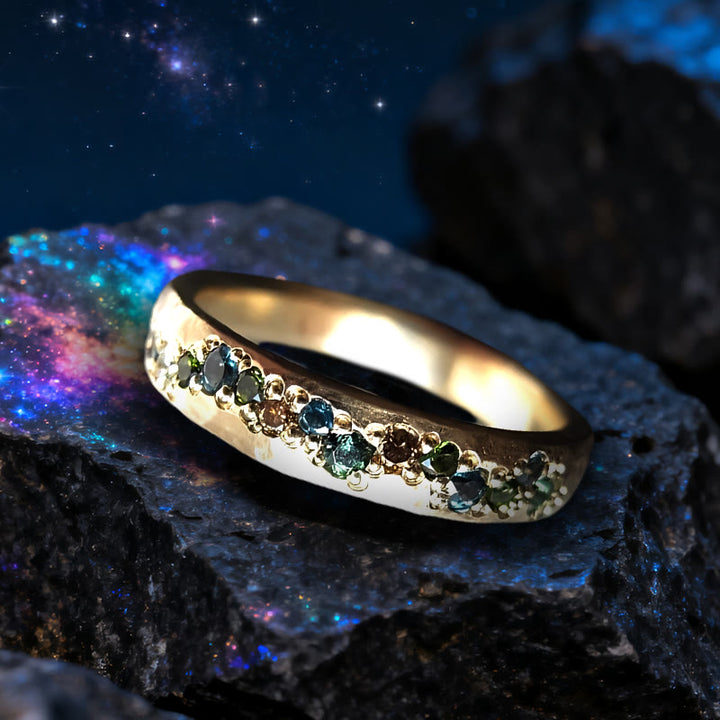 Anello Olivenorma Stardust Serenade Zirconia Rainbow - image 4