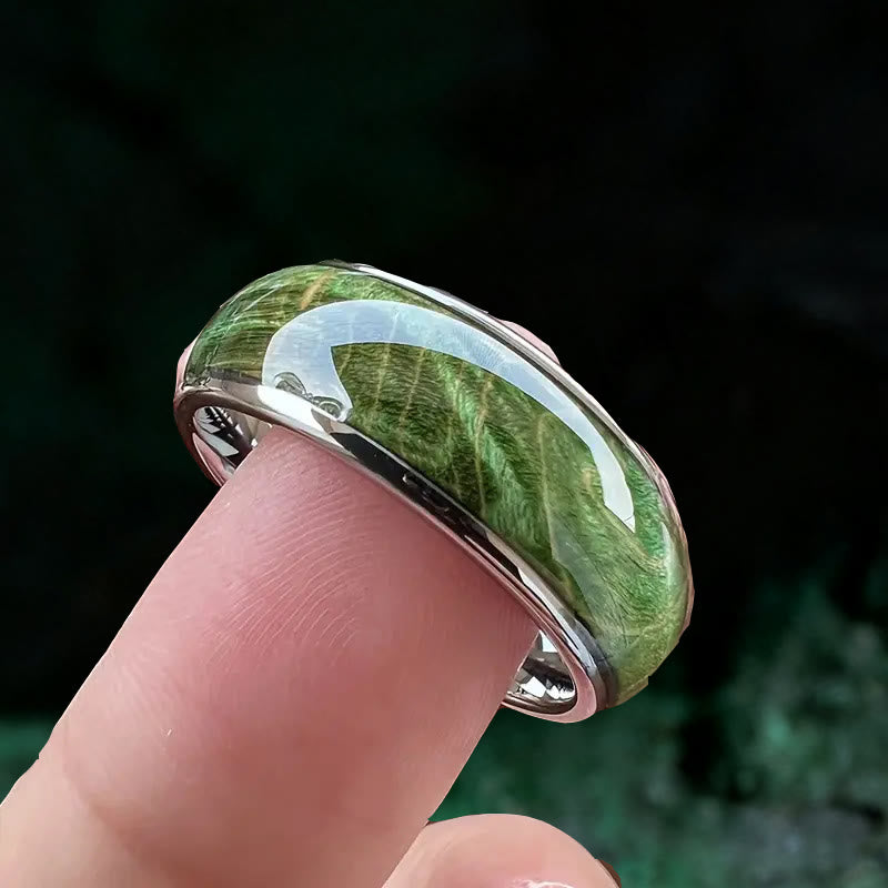 Anello in serpentinite Olivenorma Verdant Canopy - image 2