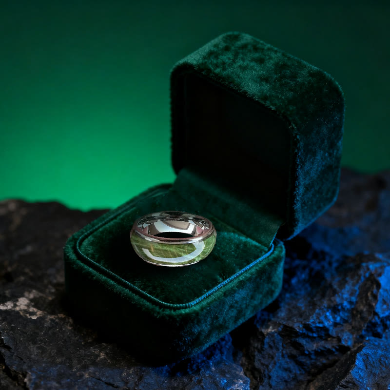 Anello in serpentinite Olivenorma Verdant Canopy - image 3