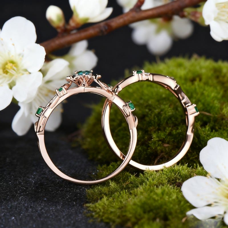 Anello duo floreale Olivenorma Sylvan Whisper - image 5