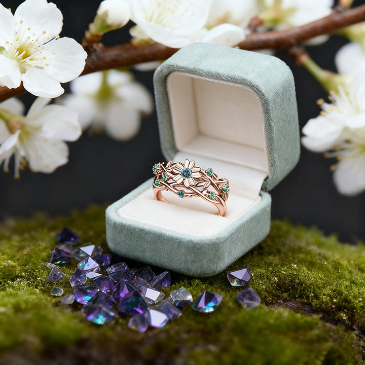 Anello duo floreale Olivenorma Sylvan Whisper - image 3