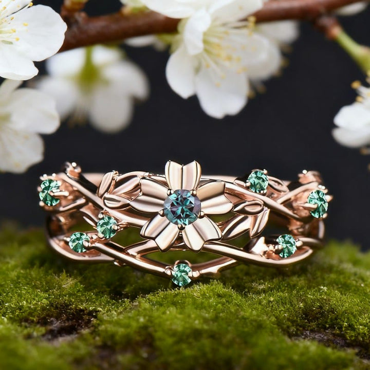 Anello duo floreale Olivenorma Sylvan Whisper - Stati Uniti 10 - image 0