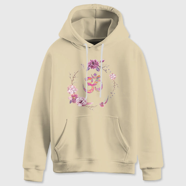 Olivenorma OM Symbol Flowers Maglioni Ispiratori Felpe Casual Yoga - image 12