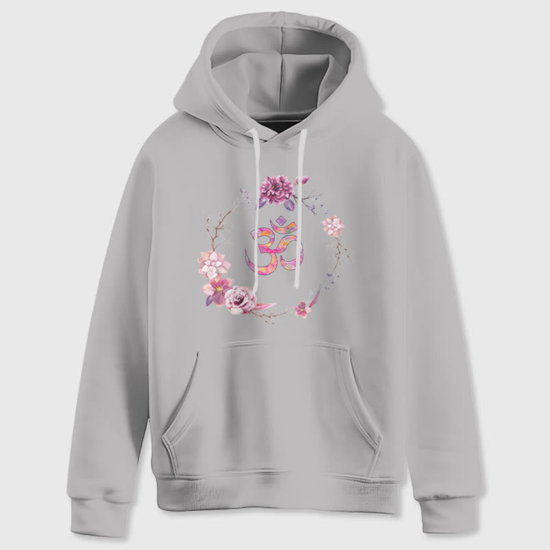 Olivenorma OM Symbol Flowers Maglioni Ispiratori Felpe Casual Yoga - image 10
