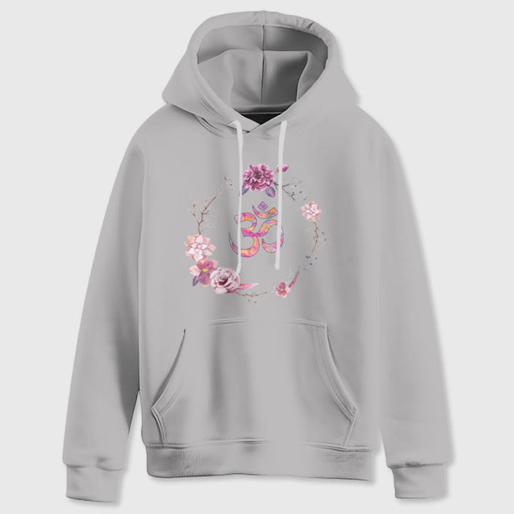 Olivenorma OM Symbol Flowers Maglioni Ispiratori Felpe Casual Yoga - image 10