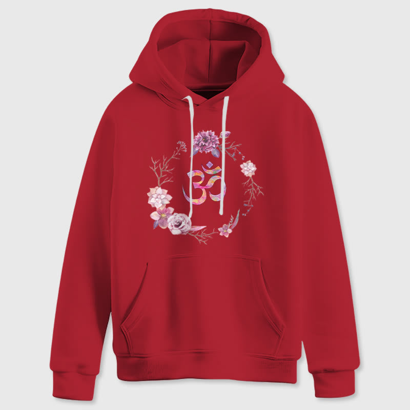 Olivenorma OM Symbol Flowers Maglioni Ispiratori Felpe Casual Yoga - image 14