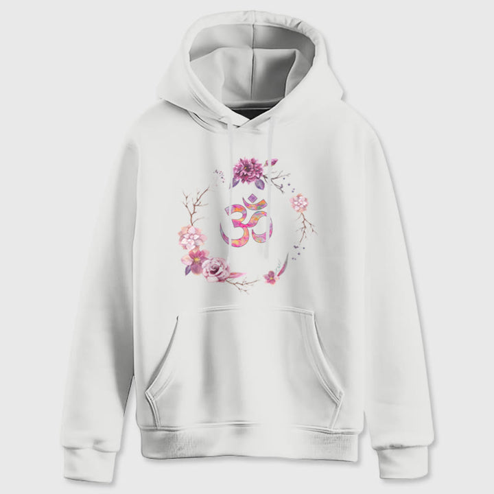 Olivenorma OM Symbol Flowers Maglioni Ispiratori Felpe Casual Yoga - image 8