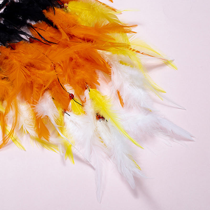 Olivenorma Danza delle Fiamme Acchiappasogni Decorazioni di Halloween Acchiappasogni Nativi Americani - image 5