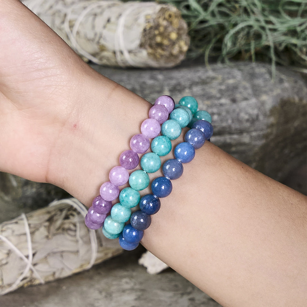 Olivenorma Sagittario - 22 novembre - 21 dicembre - Set di braccialetti di cristallo con astrologia zodiacale - image 1