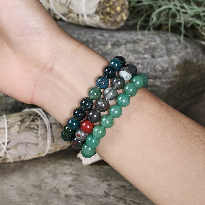 Olivenorma Cancro - 21 giugno - 22 luglio - Set di braccialetti di cristallo con astrologia zodiacale - image 1