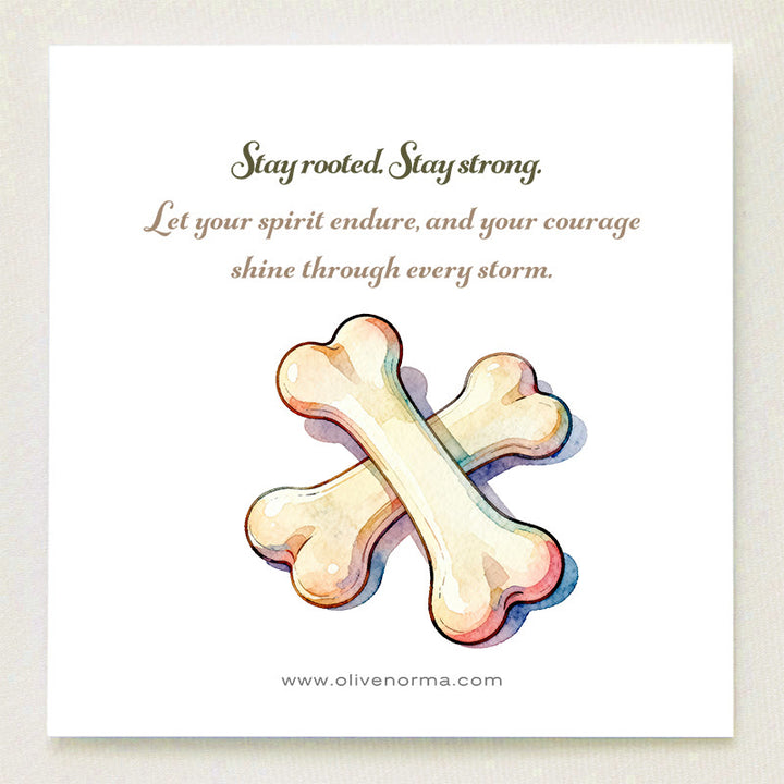 Decorazione con pietra preziosa e totem in osso di cristallo dello spirito guardiano Olivenorma - image 1