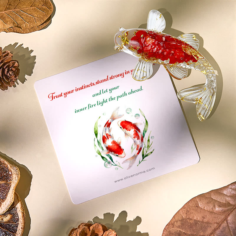 Olivenorma Ocean Harmony Crystal Fish Figurina Decorazione in pietra preziosa - image 0