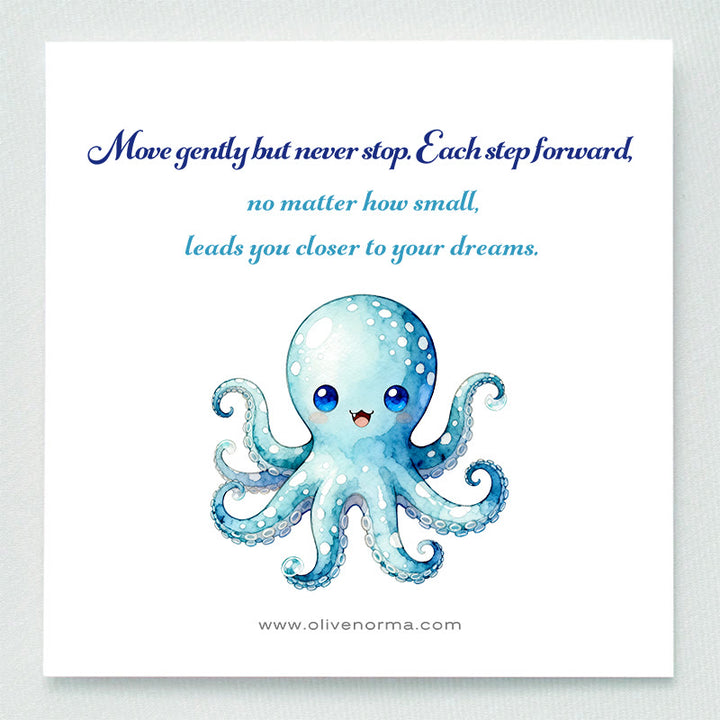 Decorazione in pietra preziosa di cristallo di polpo Olivenorma Deep Sea Wisdom - image 1