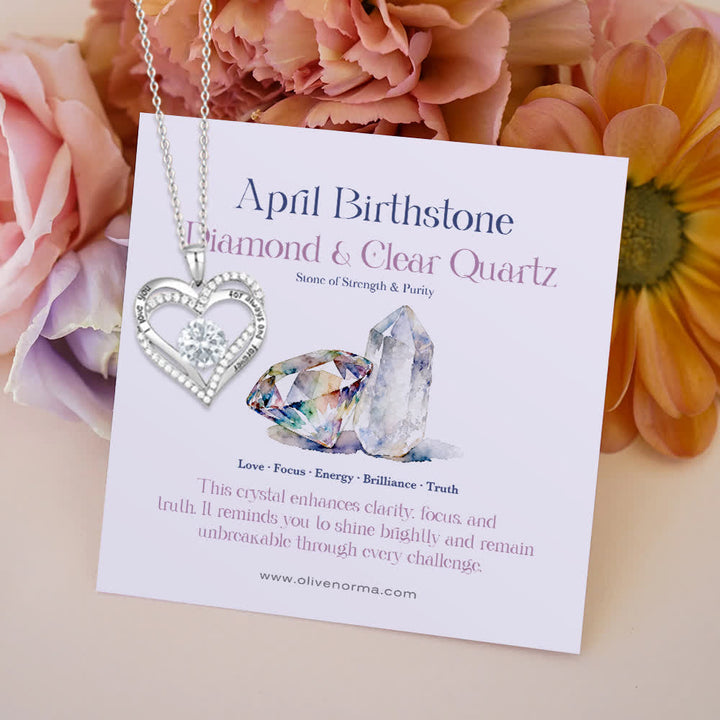 Olivenorma "Ti amo sempre e per sempre" – Collana con cuore e pietra portafortuna Forever Love - image 8