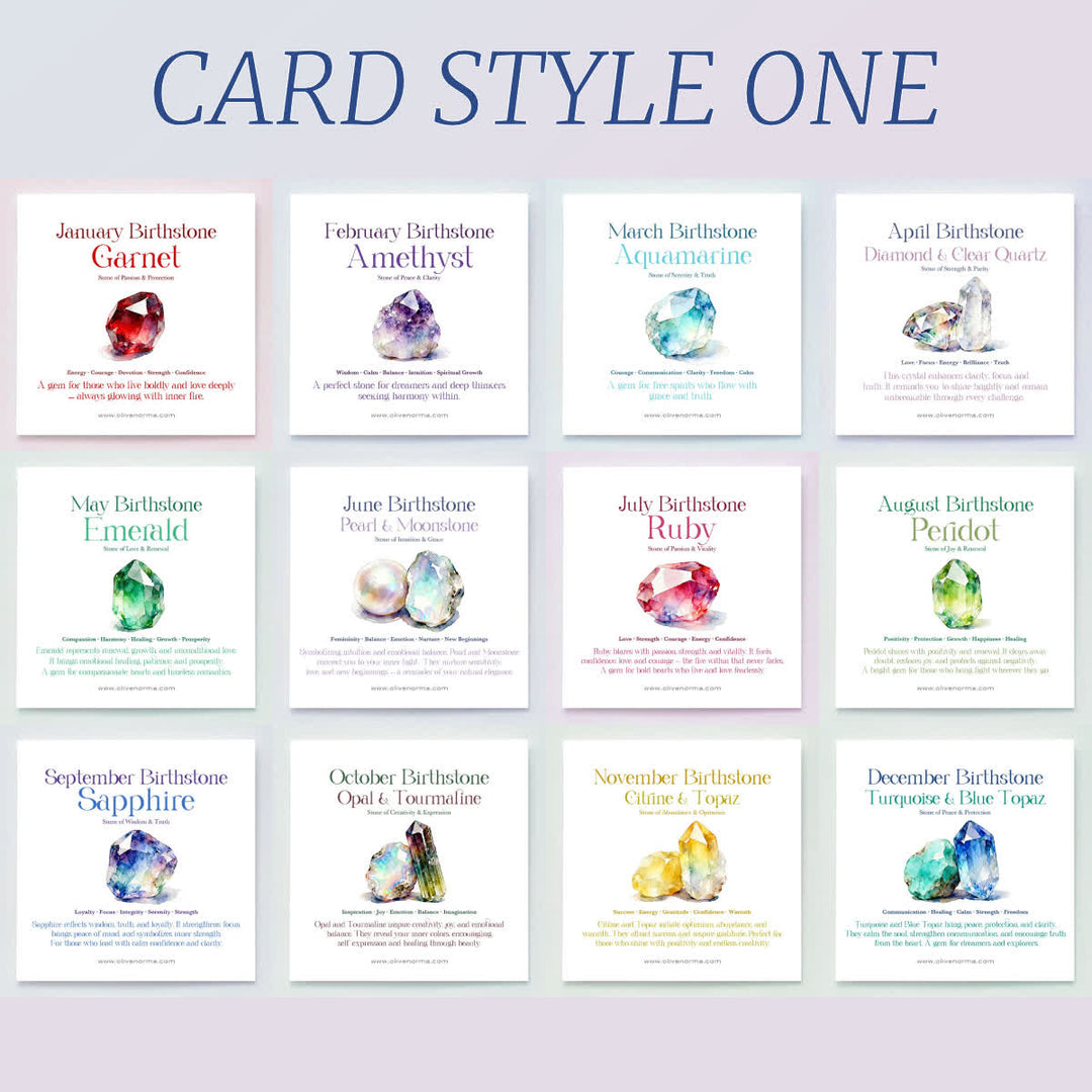 Collana in acciaio inossidabile con runa zodiacale e pietra portafortuna Olivenorma - Dicembre/&Zircone blu - Con carta portafortuna - image 15